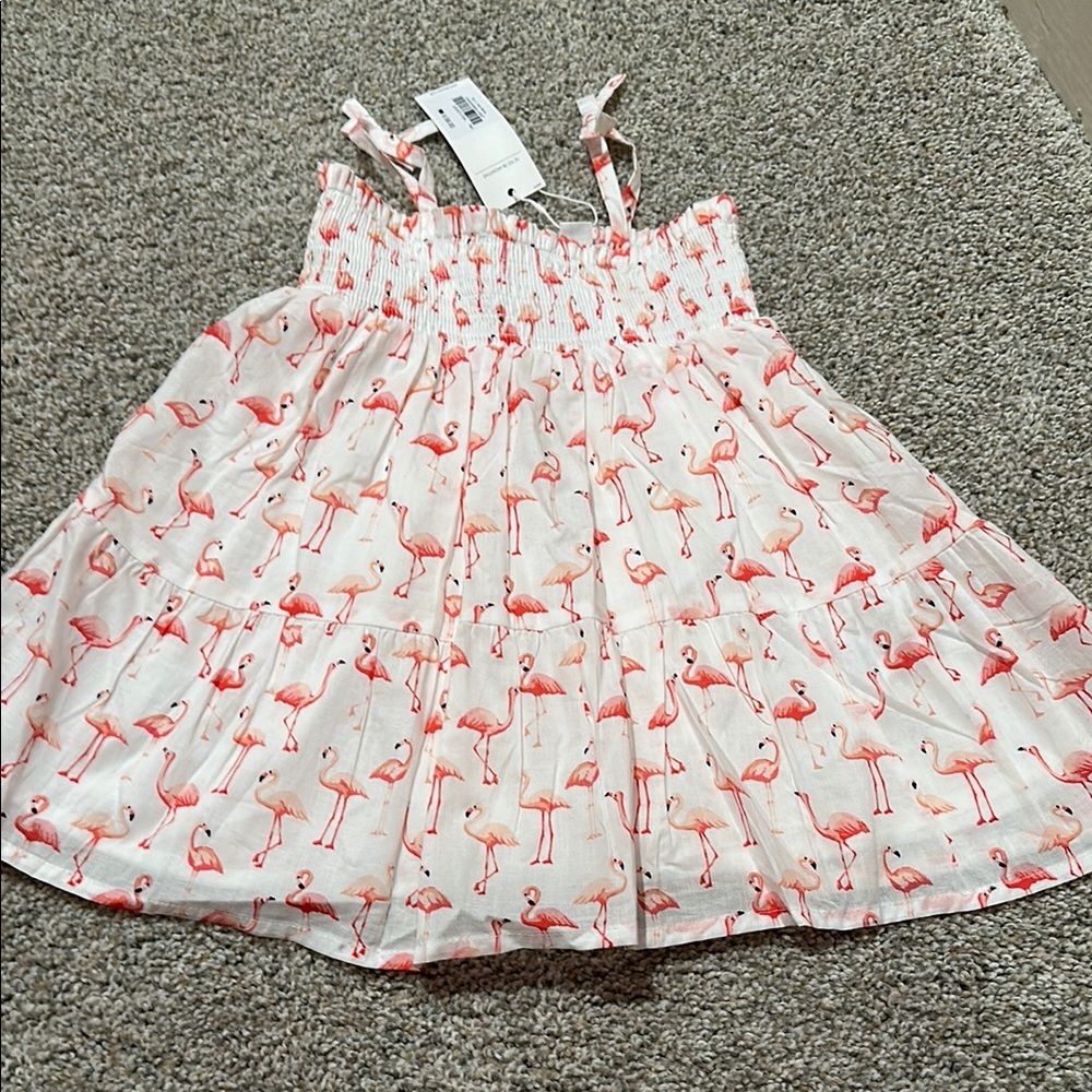 NWT Flamingo Print Sundress